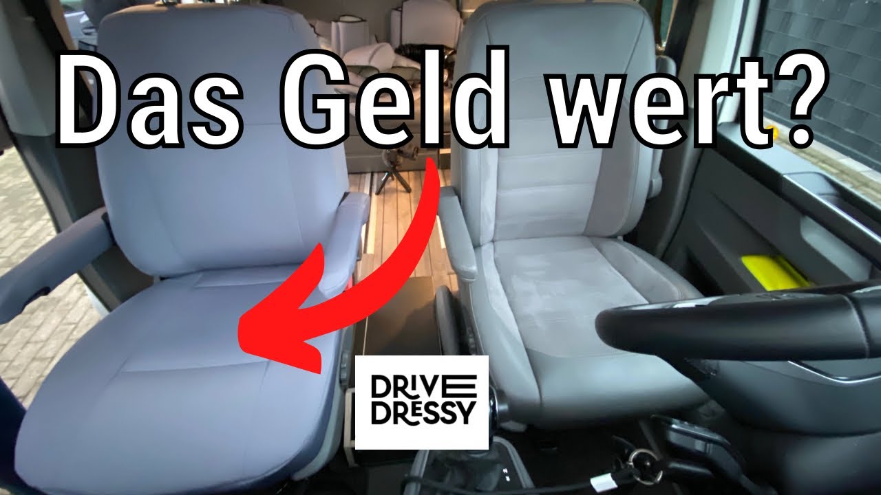 VW T6 California Beach (ab 2015) Sitzbezug [5-Sitzer Set für Leder / A –  DriveDressy