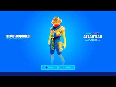 CARA MENDAPATKAN Atlantis FISHSTICK KULIT di FORTNITE! (BARU)