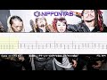 【Guitar TAB】〚MAXIMUM THE HORMONE / ポリスマンベンツ〛Policeman Benz ギター tab譜
