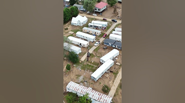 Old Fort, North Carolina following flooding from Hurricane Helene