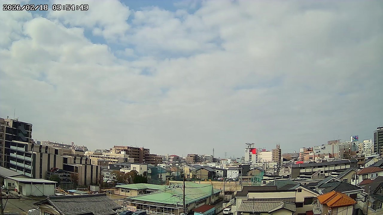 埼玉県越谷市登戸町お天気ライブカメラSaitama Koshigaya weather Live camera.world.cam