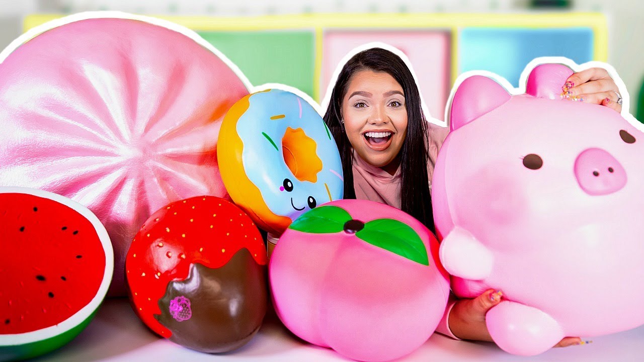 i bought the biggest Squishies i find.. Worlds Squishy Review - YouTube