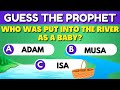 Guess the prophet quiz part 4  islamic quiz questions no music