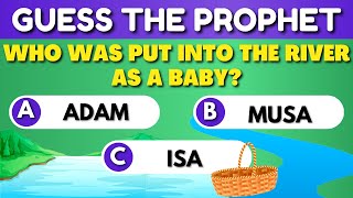 Guess The Prophet Quiz PART 4 | Islamic Quiz Questions (no music) screenshot 2