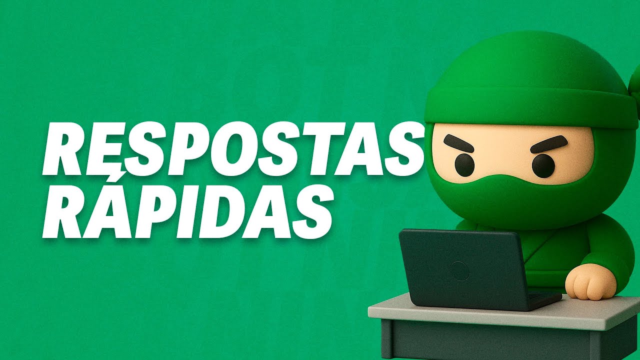 Configurando as respostas rápidas dentro do BotNinja