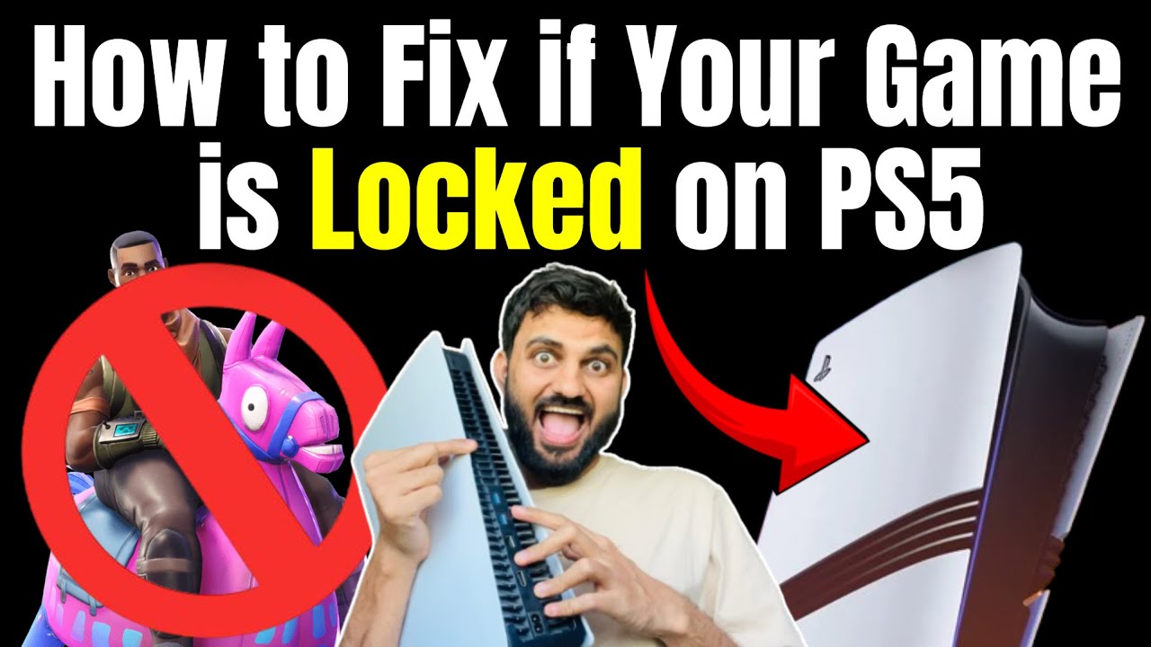 How to Fix if Your Game is Locked on PS5 ⚡#ps5 - YouTube