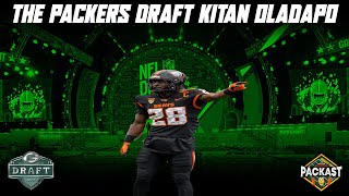 The Packers Draft Kitan Oladapo Reaction & Breakdown