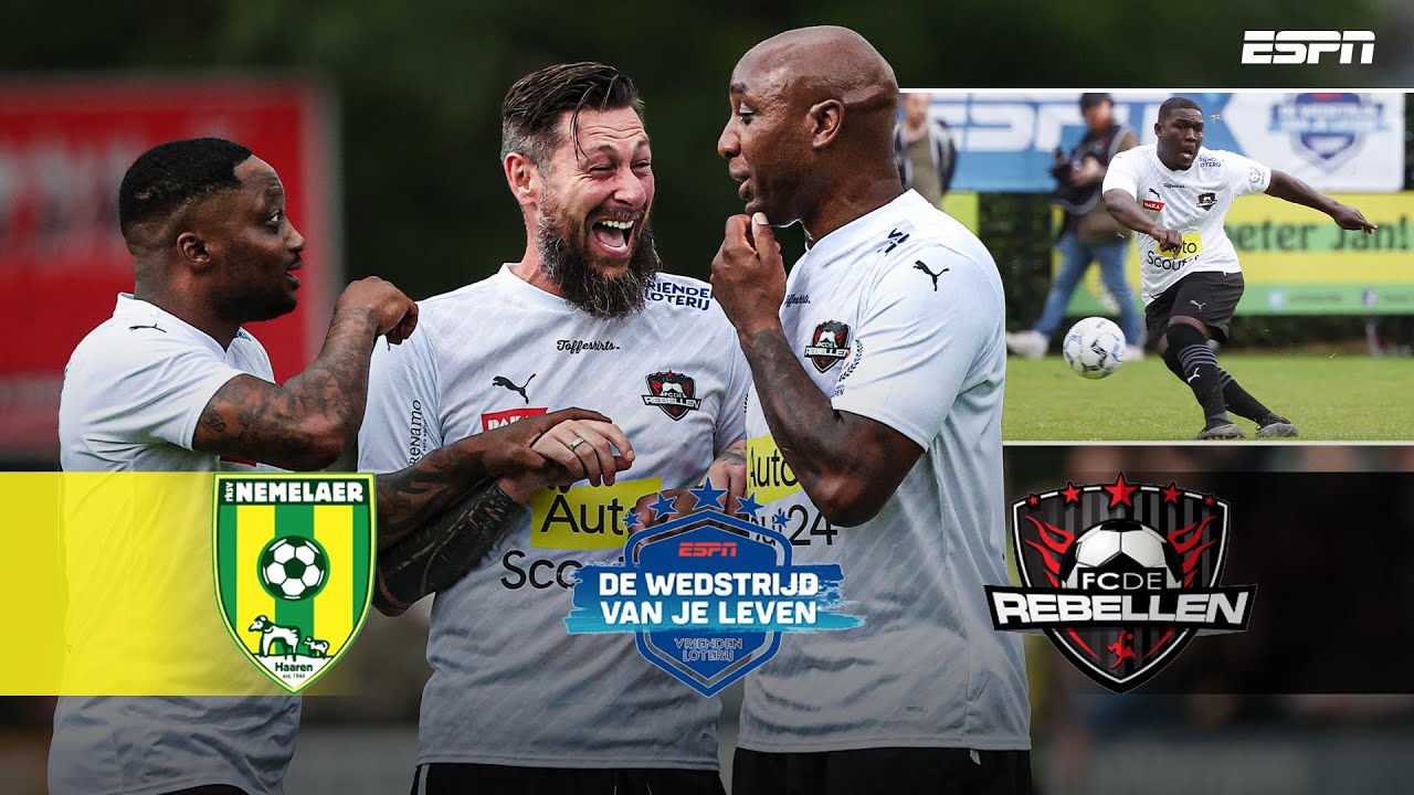 Bas NIJHUIS moet VREZEN in 'De Wedstrijd van je Leven' 😂 | Samenvatting FC De Rebellen - Nemelaer 7