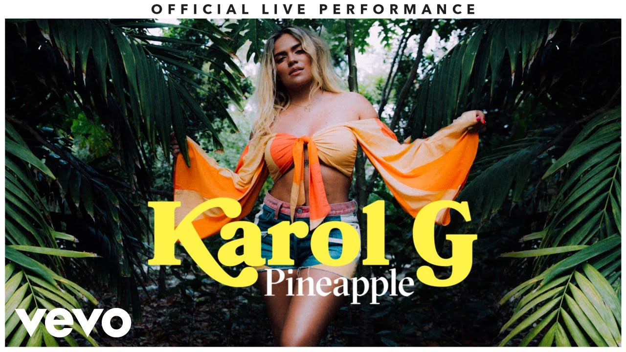 Karol G - "Pineapple" Official Live Performance | Vevo - YouTube