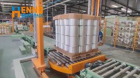 HENNOPACK TOP SEALING STRAPPING MACHINE