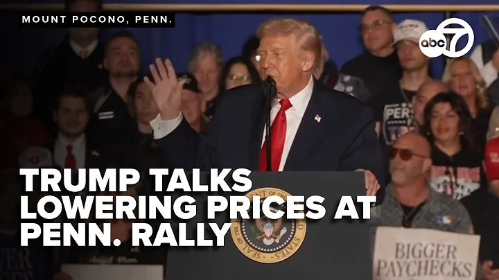 🔴 LIVE | Trump attends Pennsylvania rally, promises to fix affordability problems