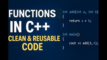 Functions in C++ Explained Simply 🔁 | Reusable Code Made Easy!