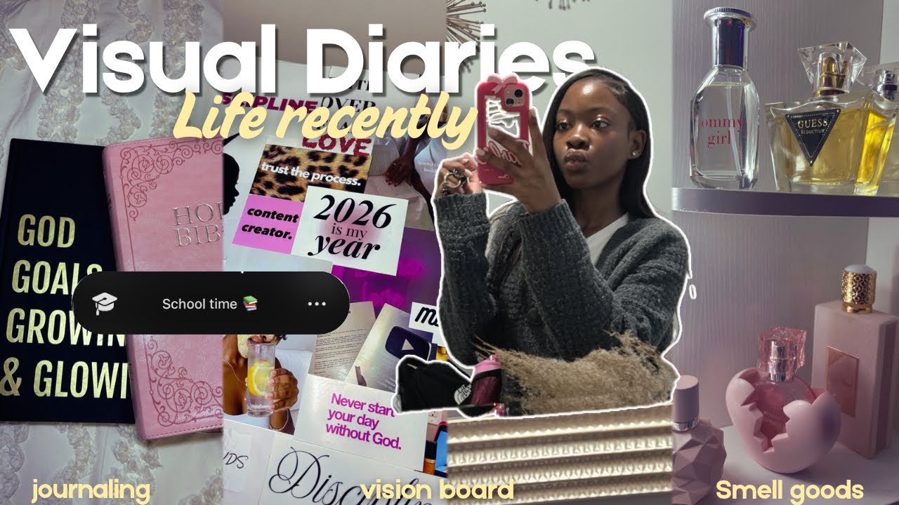VISUAL DIARIES 001: Grwm/ journal/ slow morning/ lost files