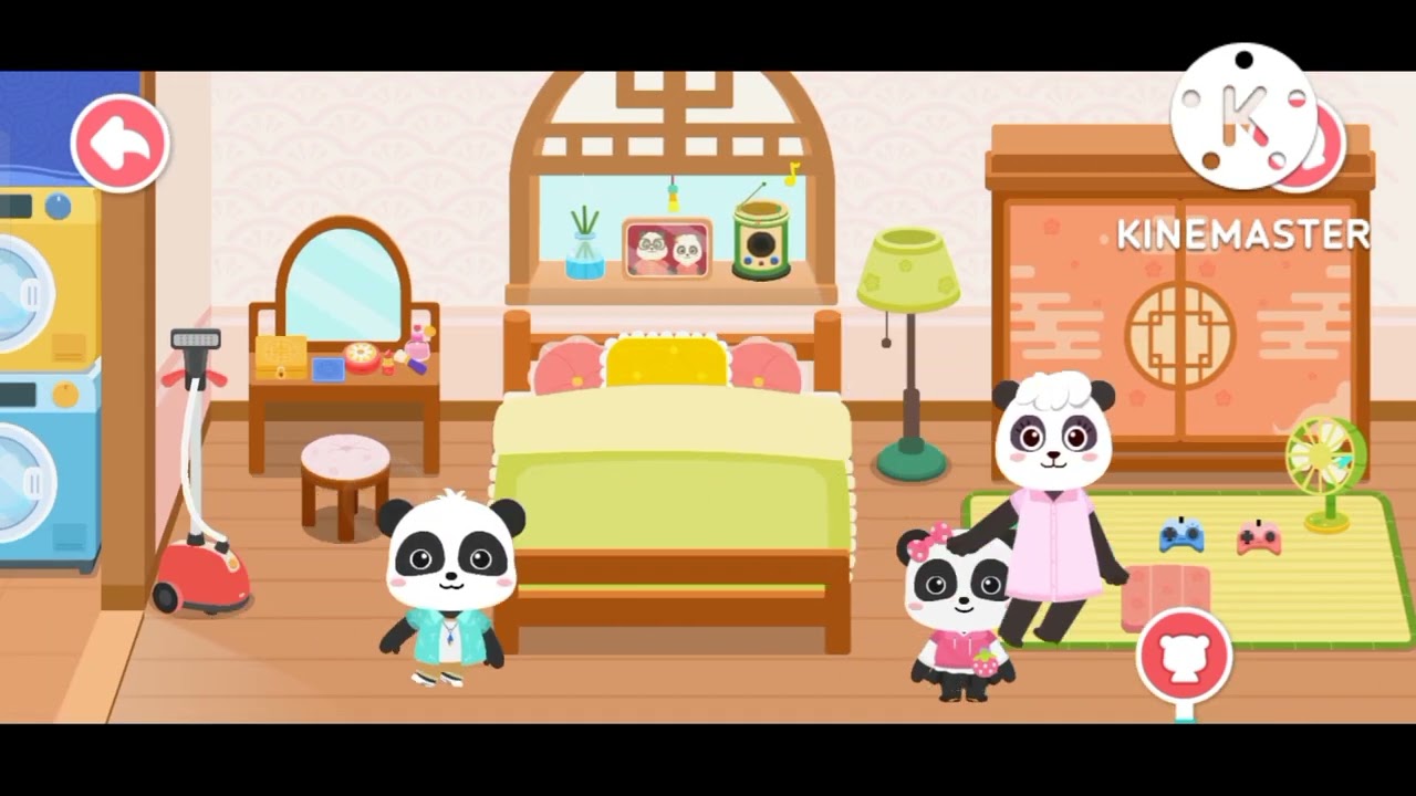 Babybus Kota Duniaku | baby panda Kiki Miumiu membantu ibu dan dapet hadiah dari ibu