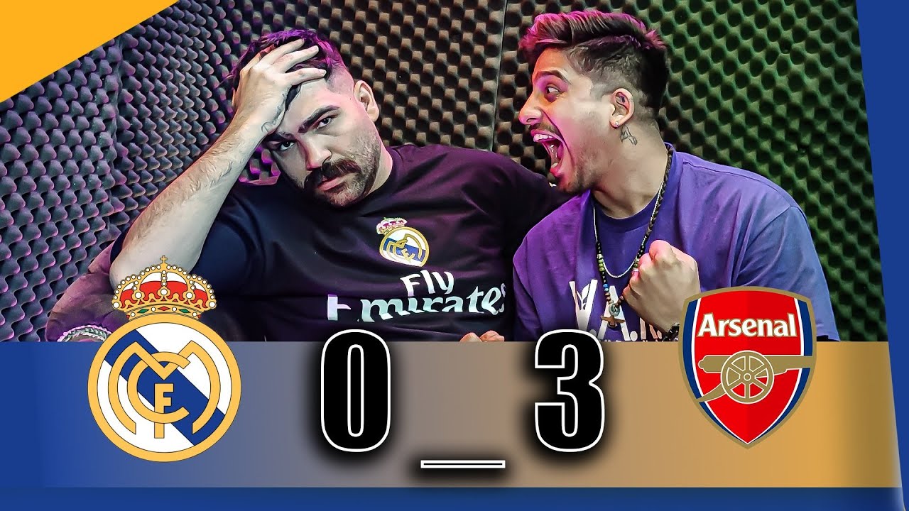 آرسنال به اتش کشید تیم رئال مادرید رو🔥مجید فشاری شد 😂