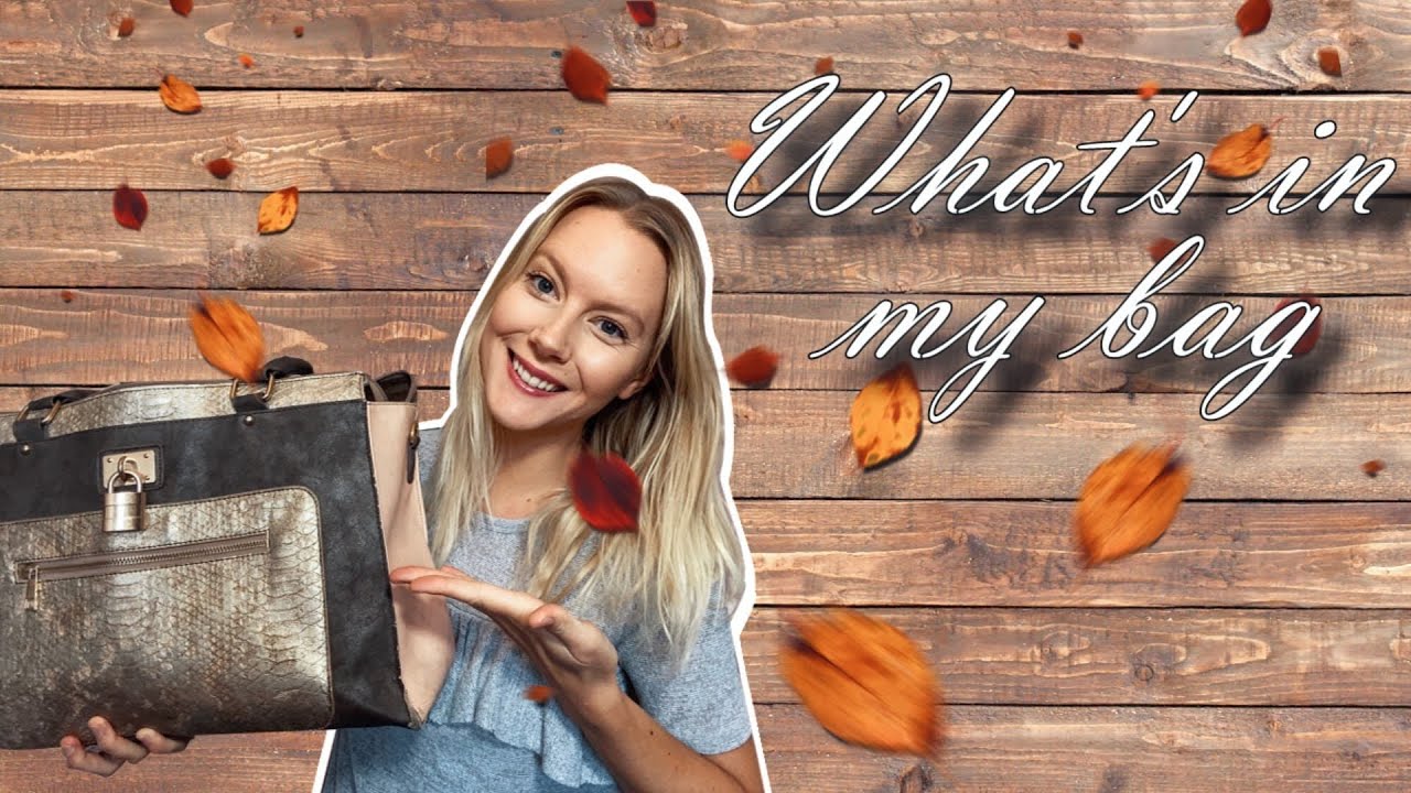 ORGANISATION : Ce que je mets dans mon sac de maitresse en automne 🍂