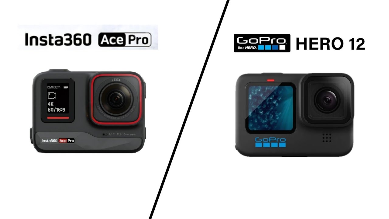 Insta360 Ace Pro vs GoPro Hero 12 Black: The two action cams compared