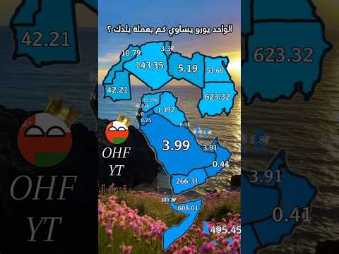 الواحد يورو يساوي كم بعملة بلدك الدول العربية عمان