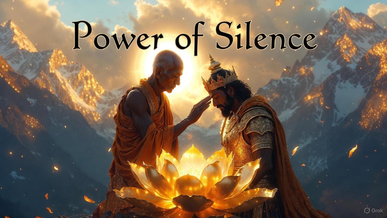 The Golden Lotus of Silence: A Buddhist Story That Heals the Heart