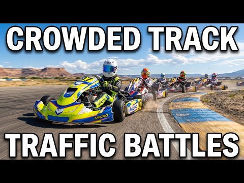 360° Go-Karting | Heavy Traffic! 🏎️ Official Practice 2: Grand Junction (Round 3)