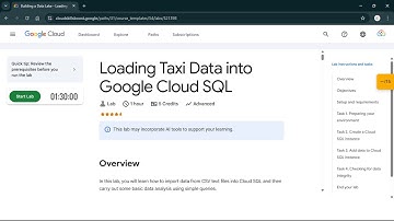 Loading Taxi Data into Google Cloud SQL | #qwiklabs | #coursera #CLI