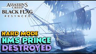 HMS Prince on HARD is Insane... Here’s How to Defeat It! - AC Black Flag Resynced