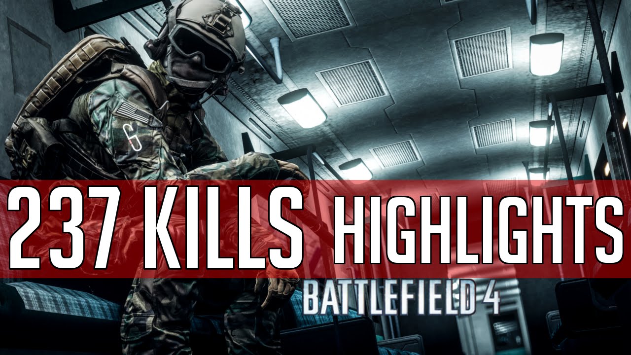 MY BEST GAME! [237 Kills] Battlefield 4 Operation Metro