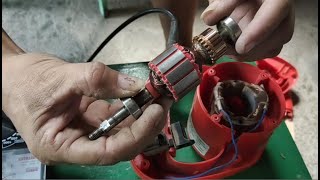 HOW TO REPAIR A PORTABLE AIR BLOWER