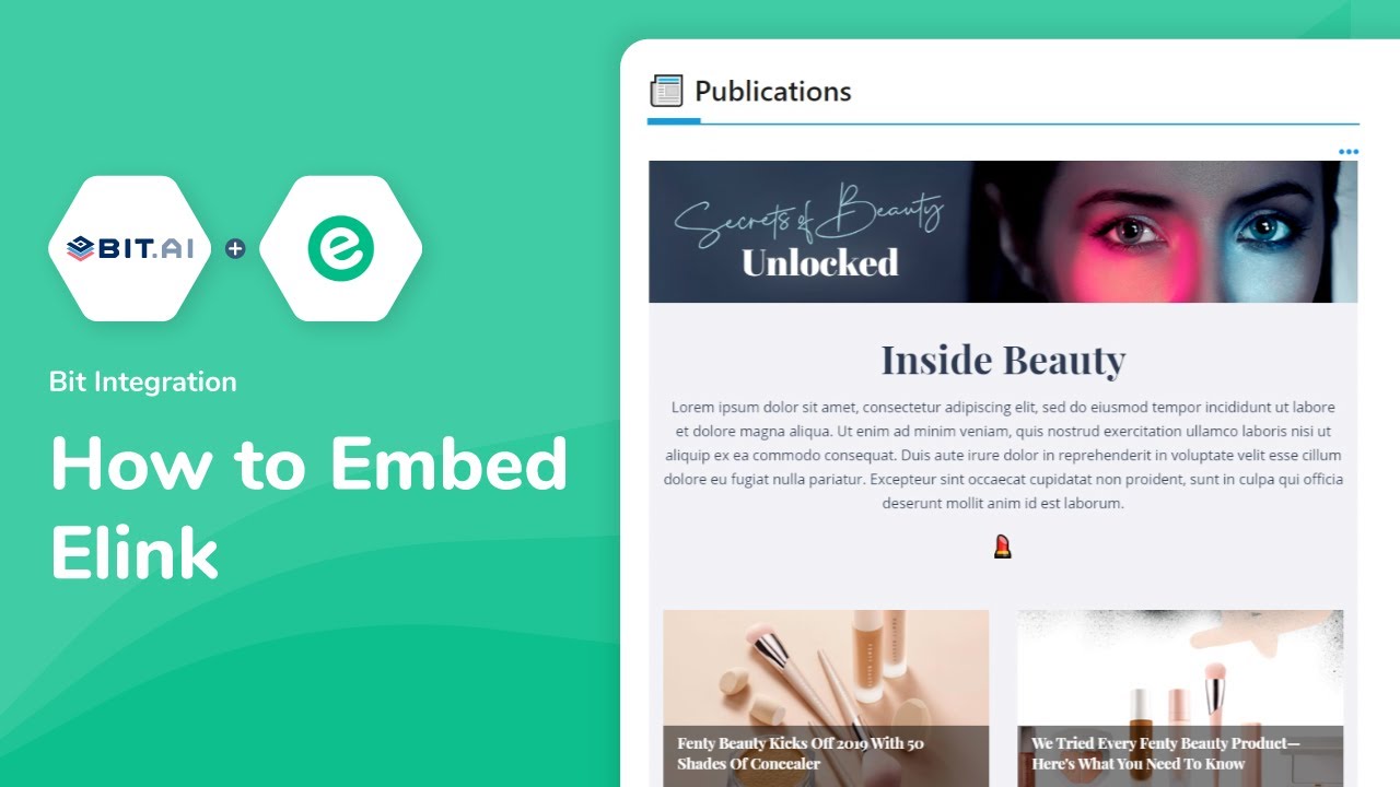 elink.io Integration | Bit.ai