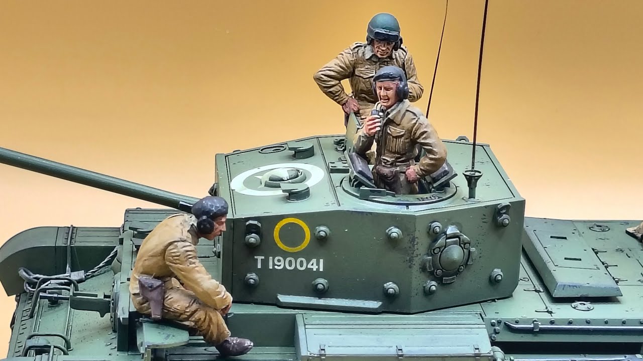 British Cromwell Mark IV Tank (Tamiya 1/35) Model Build