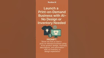 Ai prompt to Launch a Print on Demand Business with AI – No Design or Inventory Needed #aiprompts