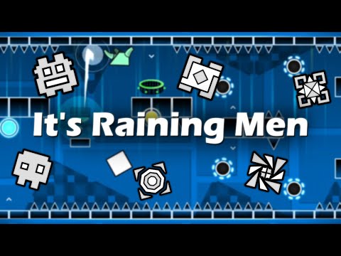 "It's Raining Men" layout by SyncwaveGD (me)