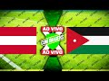 AUSTRIA X JORDÂNIA| AO VIVO COM IMAGENS | JOGO DE HOJE| pes 21 Gameplay ps4