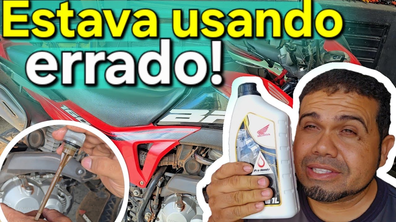 Mais que está usando o 10W30 de forma errada Motor corre risco de quebrar