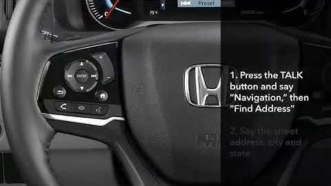 Honda Pilot: How to Use Major Navigation System Features