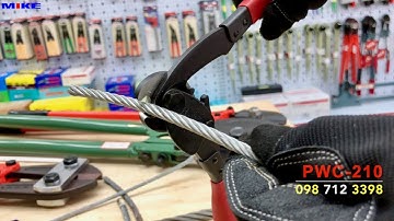 Kềm cắt cáp xoắn PWC210 sản xuất tại Nhật  MCC Japan