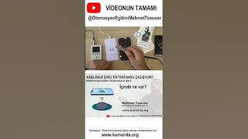 KABLOSUZ ŞARJ SİSTEMİ NASIL ÇALIŞIYOR  İçinde ne var - Mehmet Tosuner – www.kumanda.org