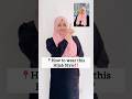 Hijab Tutorial Nazrasdelight Hijab Hijabstyle Shorts