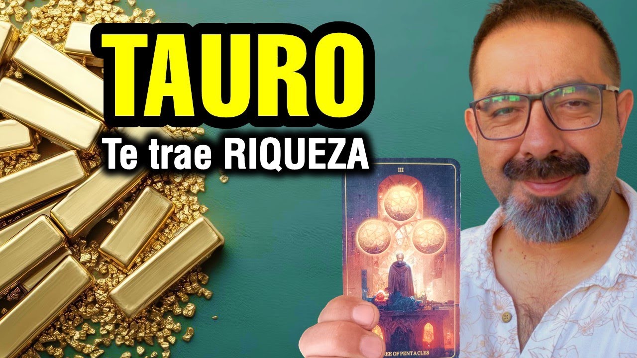 Tauro ♉️ Milagro de PROSPERIDAD 💰🌈 Es un APOYO bendecido 🔮 TAROT dinero ...