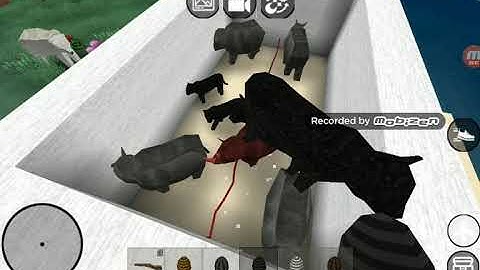 Mini Block craft Animal Fight Battles