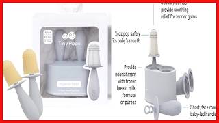 Full ezpz Tiny Pops Pewter: Perfect Popsicle Mold for Babies 4 Months+ Guide