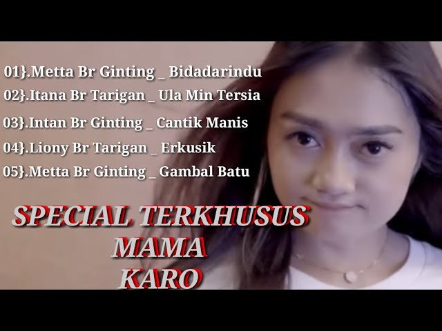 Lagu Karo Pilihan Special Terkhusus Mama Karo class=