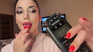 ASMR Tascam Spit Painting 🎨 Personal Attention & Tingles