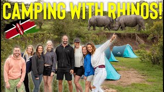 SHOCKED by their FIRST TIME IN KENYA! | Wild Camping in Ol Pejeta