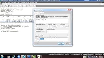 (EViews 10) How to construct CUSUM and CUSUMSQ Model in ARDL Model