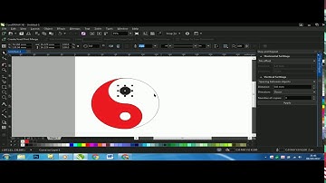 Vẽ hình bát quái chỉ 52s bằng Corel