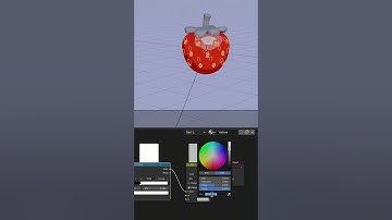 Strawberry in Blender 3D. Tutorial Part 2 #tutorial #b3d #blender #animation #blender3d #food #anime