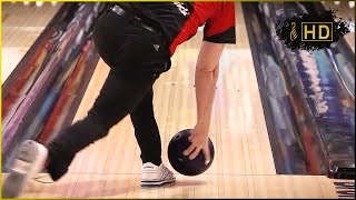 PBA Bowling Releases in Slow Motion (Watch the Pro's Hook the Bowling Ball)