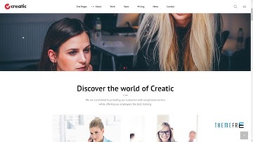 Creatic - One Page Creative Parallax WordPress Theme      Jase Aubrey