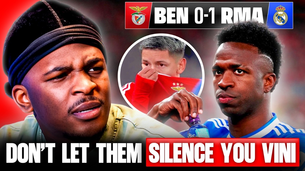 KEEP DANCING VINI.. RACISM WON'T WIN. | BENFICA 0-1 REAL MADRID